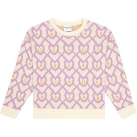 Resim U.s. Polo Assn. Kız Çocuk Kazak /triko 50316371-vr104 Koyu Frambuaz/dark Raspberry 