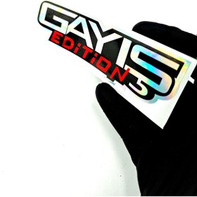 Resim BsElektronik Etiketçilere Özel GAYIŞ EDiTiON Sticker - Özel Tasarım Hologram - Sticker Gayış Edition 