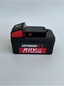 Resim Earthquakext 20v 4.0ah Li-ion Akü Eqbxt-20v4 Kutusuz 
