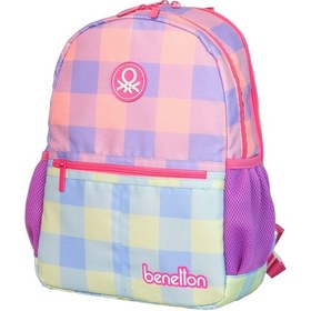 Resim Unıted Colors Of Benetton Kız Çocuk Okul Çantası 12977 Pembe 
