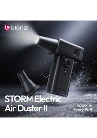 Resim Ulanzi Ad02 Storm Electric Air Duster Iı 130.000 Rpm Güçlü Elektrikli Hava Üfleme Cihazı - X086 