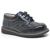 Resim Hidra Siyah Rugan Erkek Bebek Sünnet Ayakkabı Siyah 