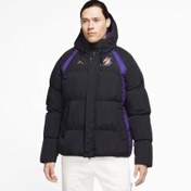Resim LA Lakers Courtside Statement Edition Jordan NBA Full-Zip Erkek Mont 