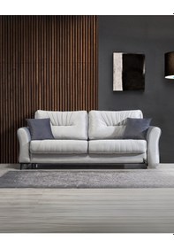 Resim Alaf Üçlü Kanepe & 3'lü Koltuk - Gri Gri 