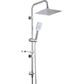 Resim Envai Itimat 400D Delta Tepe Yağmur Başlığı ve Çok Fonksiyonlu El Başlıklı Robot Banyo ve Duş Seti 