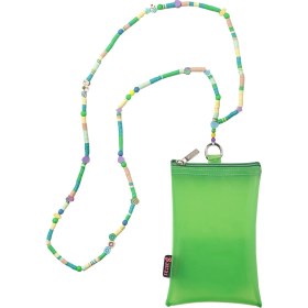 Resim Bakras Fimo Boncuk Askılı Şefffaf Çok Amaçlı Plaj Telefon Çantası 