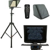 Resim Pikolo Film Pikolo Tablet Prompter + Prompter Kumanda + Ayak 