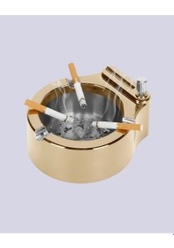 Resim Ceylan Adam Çakmak Entegreli Küllük Yeniden Doldurulabilir Metal Gövde 