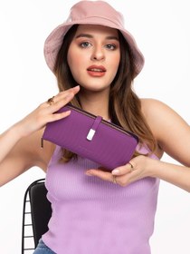 Resim Gondol Hmx Mıknatıslı Büyük Boy Lüks El Cüzdanı Hmx.310 