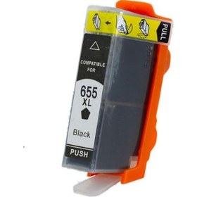 Resim Hp 655xl Cz109ae Siyah Uyumlu. Kartuş 