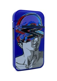 Resim Zengaz Cool Tasarım Jet Alev Çakmak - Mind Crash Lacivert 