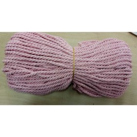 Resim MEFAKS TEKSTİL 8mm 50metre Kordon Ip- Pudra Pembe 23 