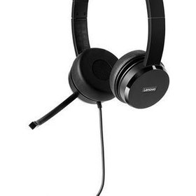 Resim Lenovo 100 4XD0X88524 Stereo USB Kulaklık Siyah 