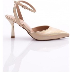 Resim Dgn 6082 Kadin Bilekten Bağlama Abiye Ayakkabi 6082-1974-R945502 