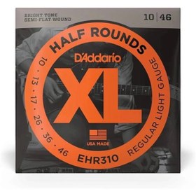 Resim AyrStore Ehr310 Elektro Gitar Tel Seti, Xl, Half Rounds, Regular L 