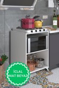Resim Kenzlife Ocak Dolabı Iclal Byz 85*60*57 Mutfak Klasik Setüstü Ocak Için Modül 