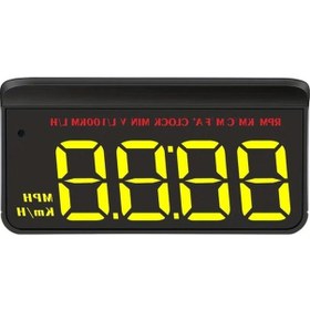 Resim Motion003 Obd2 Araç Bilgisayarı M5 Hud Ön Cam Projektör Hız Göstergeli Dijital Ekran Sarı Aksesuar 