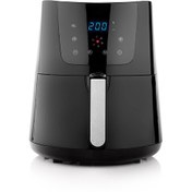 Resim Schafer Fit Fry Dijital 3.5 L Siyah Airfryer Sıcak Hava Fritözü 