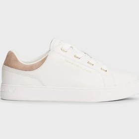 Resim Tommy Hilfiger Bayan Ayakkabı Fw0fw08816 Ybl Beyaz Beyaz 