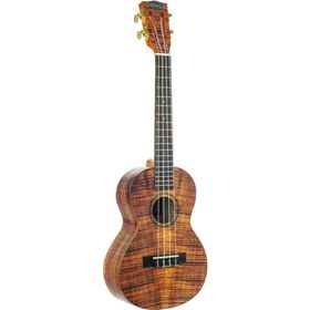 Resim Mahalo MA4KA Artist Elite Series Baritone Ukulele (Flame Koa) 