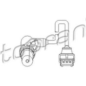 Resim TOPRAN 205680001 Krank Devir Sensörü (Opel: Vectra A 2.0I 16V) 