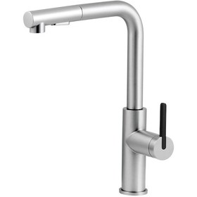 Resim Deante - Momı Fırçalanmış Çelik-çekme Spiralli Mutfak Bataryası Paslanmaz Çelik 