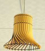 Resim AVMmarketim Dekoratif Avize Çocuk Odası İçin Ahşap Avize 20 cm Çapında Doğal Avize 