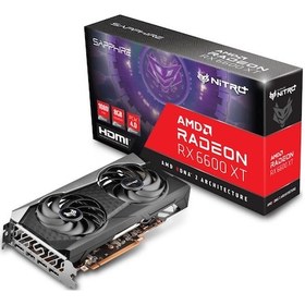 Resim Sapphire AMD Radeon RX 6600 XT Nitro+ 11309-01-20G 8 GB GDDR6 128 Bit Ekran Kartı 