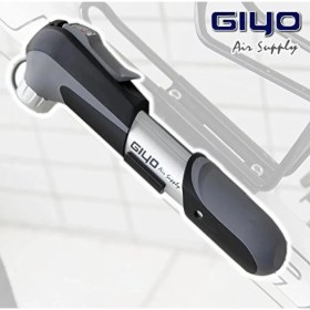 Resim Giyo GP-04C Mini Akıllı Valf Presta ve Oto Sibop Uyumlu Pompa 