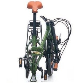 Resim Carraro Flexi 121D 20 Jant Md Katlanır Bisiklet (Mat Haki Yeşil Siyah) - 35 