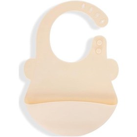 Resim Babyjem 901 Silikon Önlük Ekru 