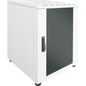 Resim Canovate 16U 600X600MM 19'' Dikili Tip Network Rack Kabinet Gri 