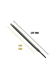 Resim Sgs Üçgen Eğe Slim İnce Dişli 8" - 200 Mm. - 12 Adet 