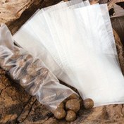 Resim 50 adet Vintage Tarzı PVA Su Çözülebilir Çantalar Karp Balıkçılığı için - Hızlı Çözünen, Dayanıklı Çevresel Yem Çantaları, Tatlı ve Tuzlu Suyun Balıkçılığı için Beyaz Tasarım, Balıkçı Temel Gereksinimleri, Uzun Ömürlü Kullanım 