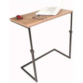 Resim Notebook Sehpasi Büyük Boy Yükseklik Ayarlı - Kahve Çok Renkli 