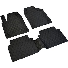 Resim Hyundai Matrix Havuzlu Pufi Diamond 3d Universal Paspas Siyah 