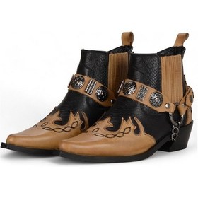 Resim Footcourt Kadın Kovboy Botu Gar - Taba 