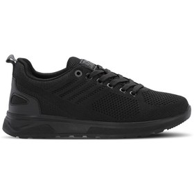 Resim Slazenger TRIPS I Kadın Siyah / Siyah Sneaker 