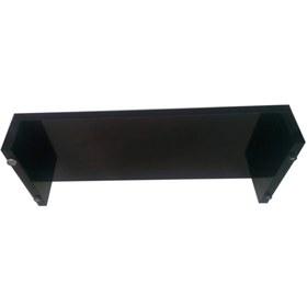 Resim Wooden Gold 9 Cm. Yükseklikte Monitör Stand Parlak Siyah Mdf 50cmx22cm 