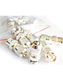 Resim PowerGate BNC-05, Vidalı, BNC Konnektör, 10 lu Paket 