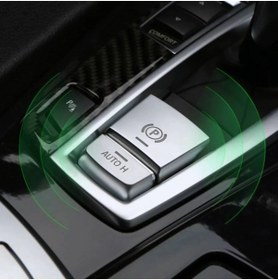 Resim Next Oto Bmw F10 El Fren Kromu Park Butonu Kromu F10 ve F18 Uyumlu 