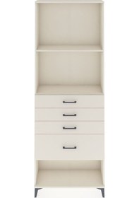 Resim Arges Dolap 2 Raflı 4 Çekmeceli 88x30x243 Aytaşı-aytaşı Aytaşı 