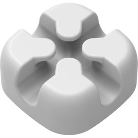 Resim Orıco Masaüstü Silikon Kablo Klipsi Düzenleyici Organizer Gri 