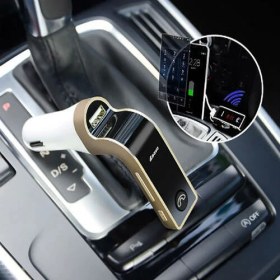 Resim Carg7 Bluetooth Araç Fm Transmitter USB Girişli 