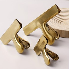 Resim 1 Adet/3 Adet Atıştırmalık Poşeti Klipsi, Paslanmaz Çelik Gıda Kapatma Klipsleri, Uzun Kuyruklu Belge ve Dosya Düzenleyici Klipsler 