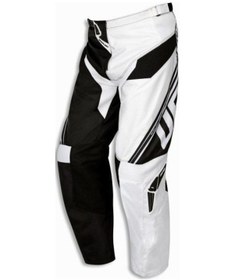 Resim Ufo Cluster Pants K Motosiklet Pantolonu Beyaz - Siyah 