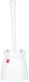 Resim Primanova Duo Beyaz Gövde Sap Beyaz Tuvalet Fırçası M-E18-01-01 