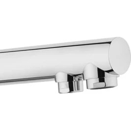 Resim Artema Split Dual Flow Eviye Bataryası A42144, 360° Dönebilen, Krom, Çift Fonksiyonlu Başlık, Tezgah Üstü Montaj 