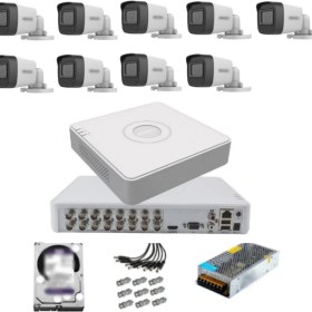 Resim Hikvision 14 Kameralı Güvenlik Kamera Hazır Set 2tb 7/24 Hdd-2tb Kayıt Kapasiteli Sistem 