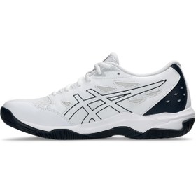 Resim Asics Gel-Rocket 11 Kadın Beyaz Voleybol Ayakkabısı 1072A093-104 